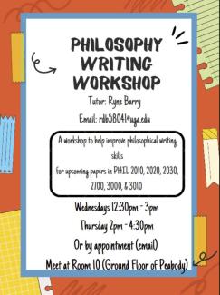 Phil Writing Workshop Sp25