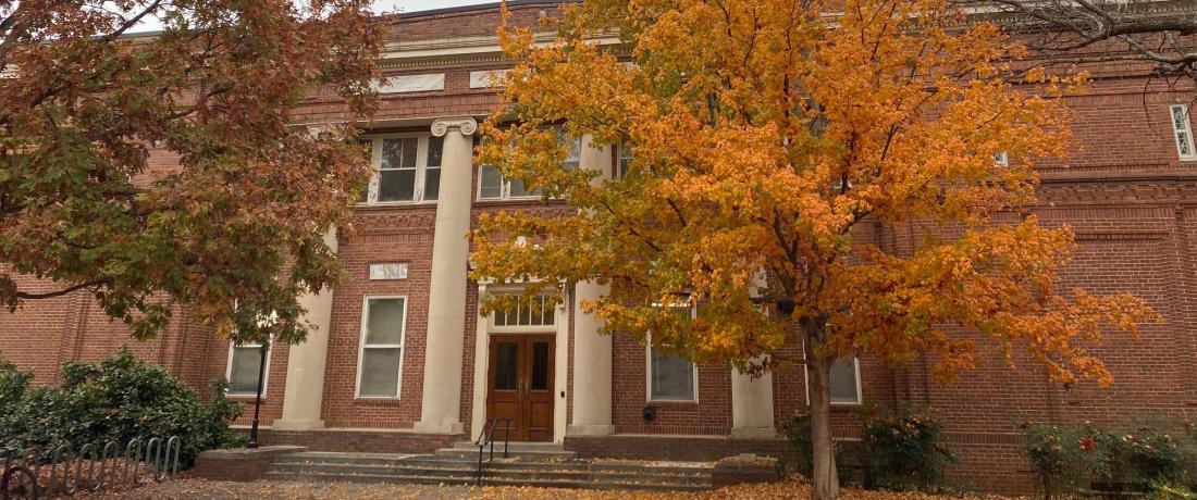 Peabody Hall in Fall