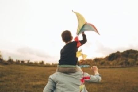 kid with kite