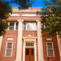 Peabody Hall from below